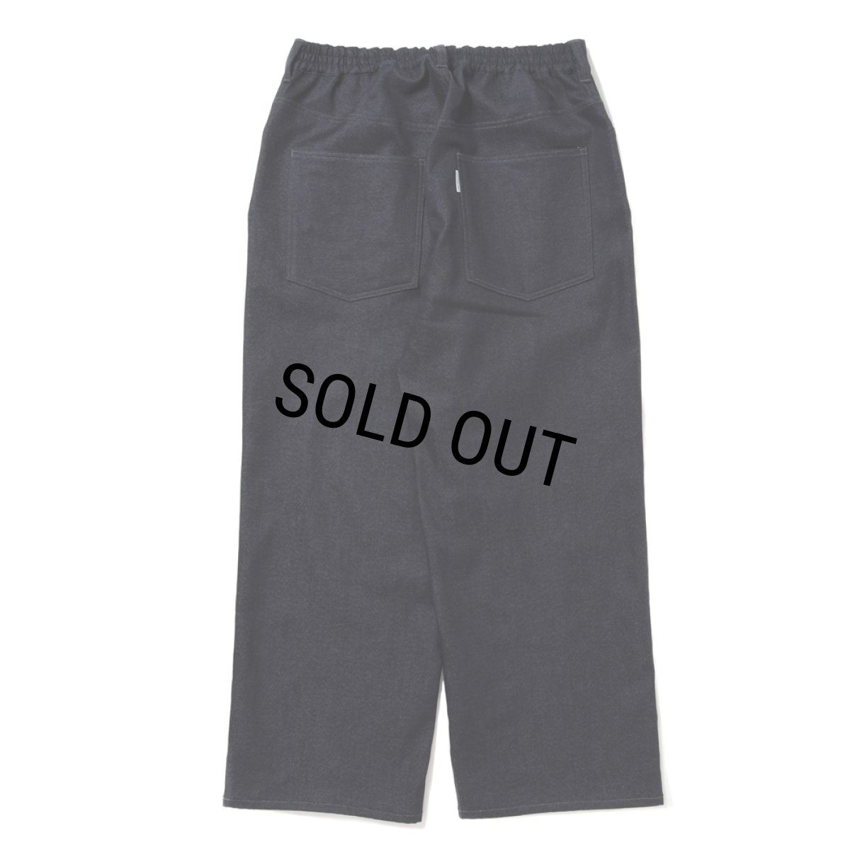 画像2: COOTIE PRODUCTIONS/Reverse Loop Denim 5 Pocket Baggy Easy Pants（Indigo Rigid）［リバースループデニム5ポケットバギーイージーパンツ-25秋冬］ (2)