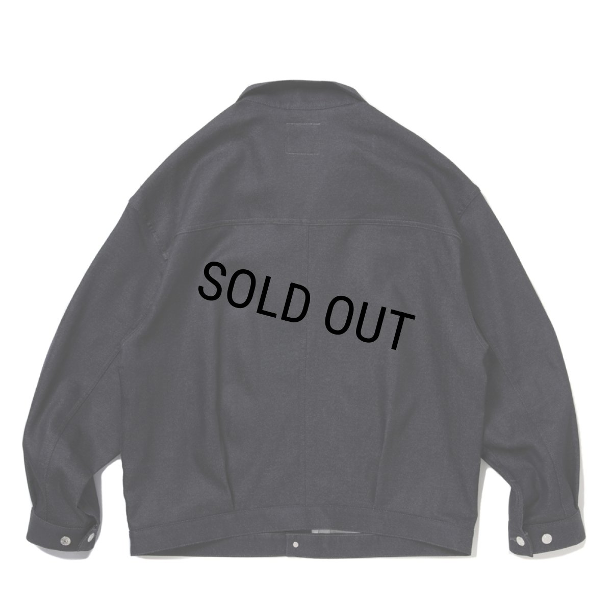 画像2: COOTIE PRODUCTIONS/Reverse Loop Denim Jacket（Type 1st）（Indigo Rigid）［リバースループデニムJKT-25秋冬］ (2)