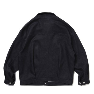 画像2: COOTIE PRODUCTIONS/Reverse Loop Denim Jacket（Type 1st）（Indigo Rigid）［リバースループデニムJKT-25秋冬］