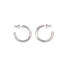 画像1: COOTIE PRODUCTIONS/One Stroke Earring - Medium（Silver）［ワンストロークイヤリング-25秋冬］ (1)