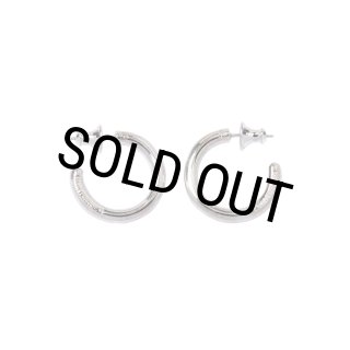 COOTIE PRODUCTIONS/One Stroke Earring - Medium（Silver）［ワン