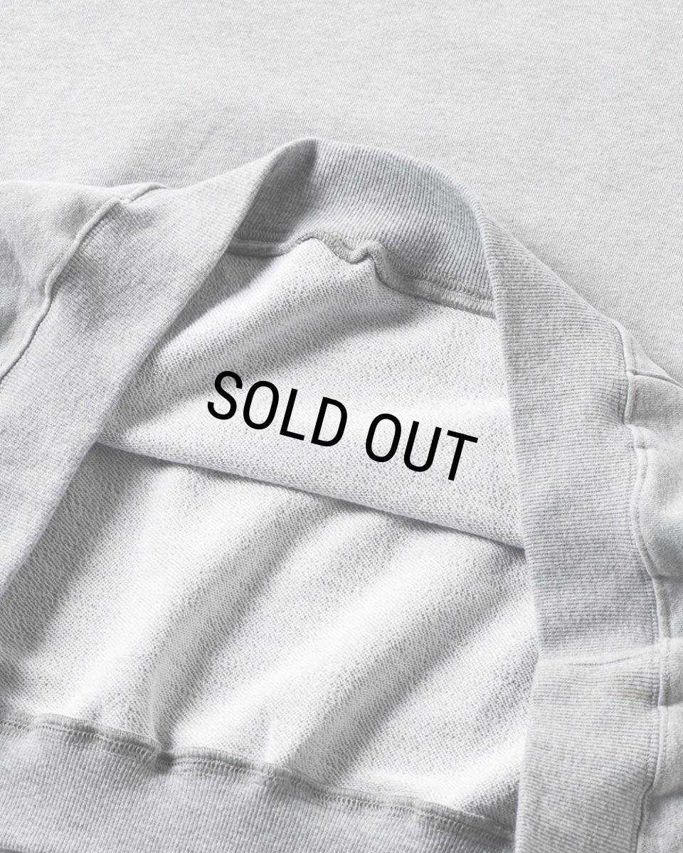 画像6: TIGHTBOOTH/HOODED LOGO SWEAT（Grey）［フーデッドロゴスウェット-25秋冬］ (6)