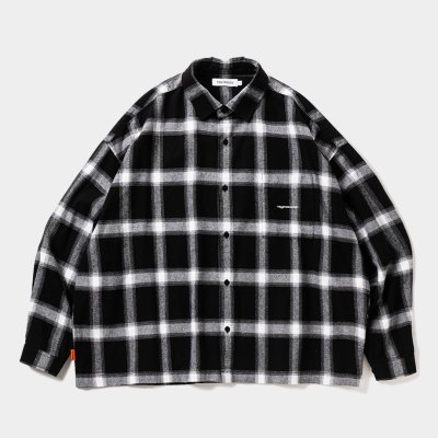 画像1: TIGHTBOOTH/PLAID LS SHIRT（Black）［チェックシャツ-25秋冬］