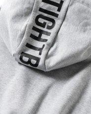 画像7: TIGHTBOOTH/HOODED LOGO SWEAT（Grey）［フーデッドロゴスウェット-25秋冬］ (7)