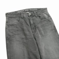 画像3: ROUGH AND RUGGED/BANKS（BLACK）［ユーズド加工デニムパンツ-25秋冬］ (3)