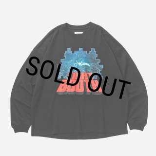 20%OFF】TIGHTBOOTH/SPIDER WALK LS T-SHIRT（Black）［スパイダー