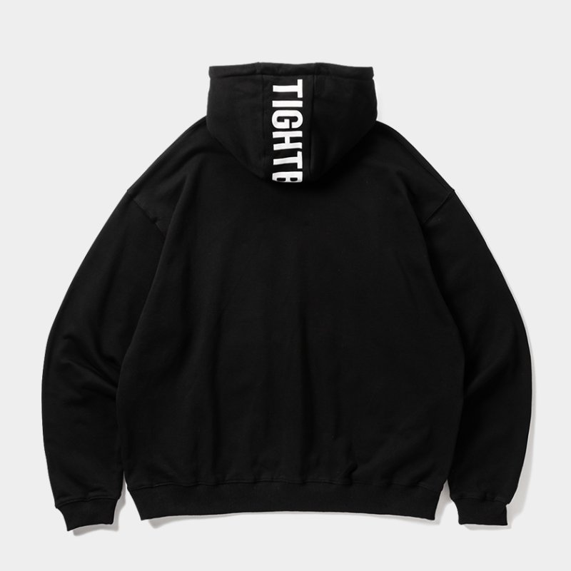 画像2: TIGHTBOOTH/HOODED LOGO SWEAT（Black）［フーデッドロゴスウェット-25秋冬］