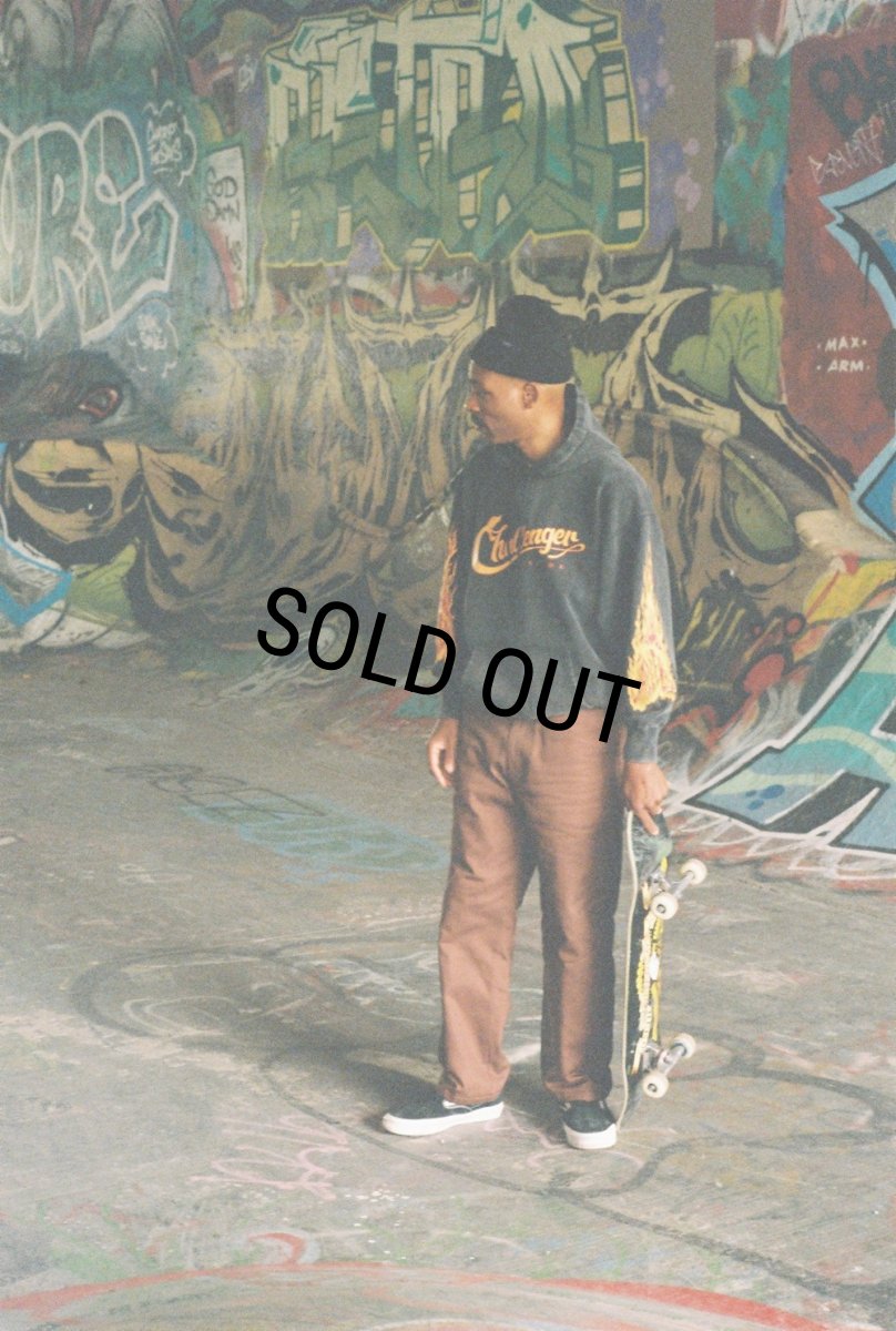 画像9: CHALLENGER/SNAKING LOGO HOODIE（GRAY）［スネーキングロゴフーディー-25秋冬］ (9)