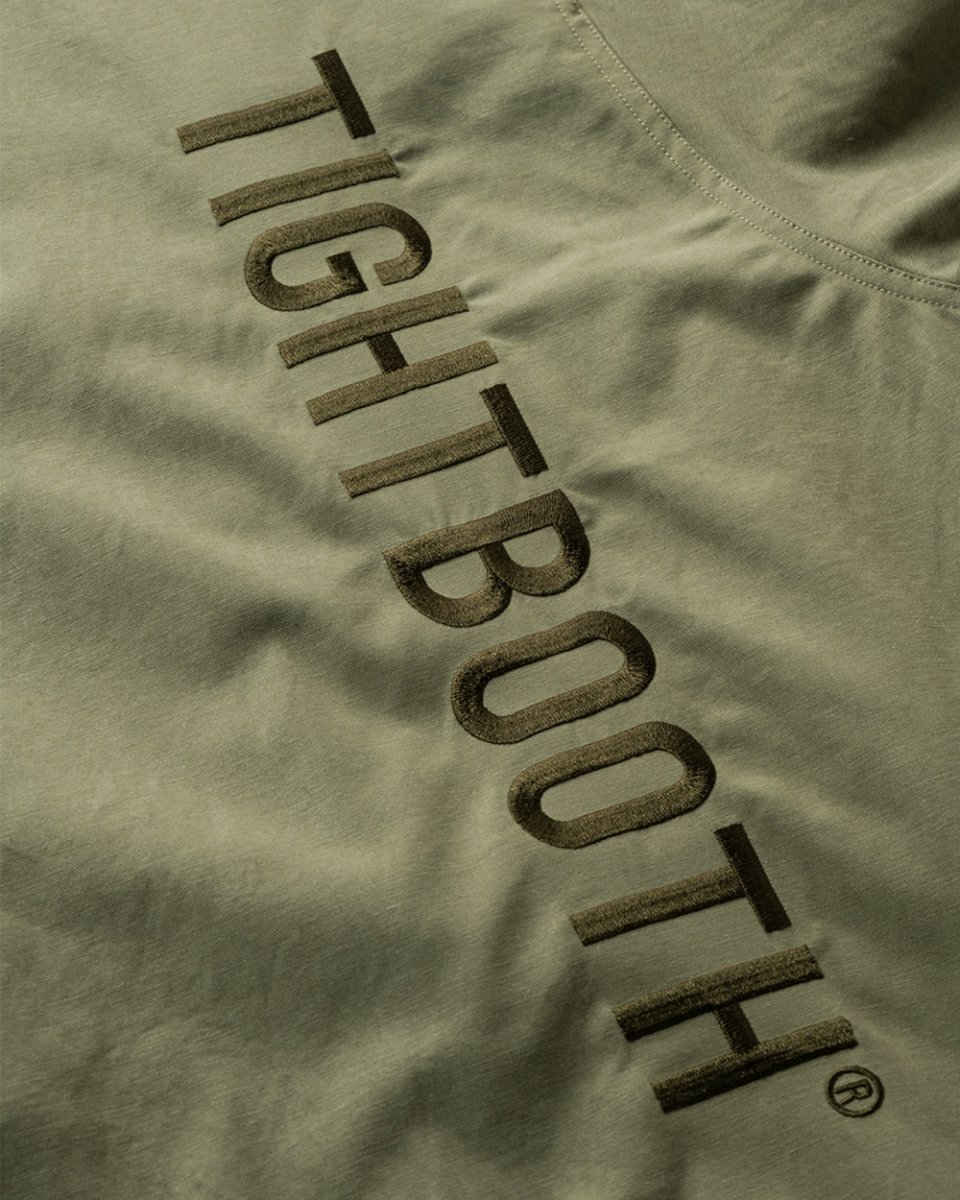 画像10: TIGHTBOOTH/LABEL LOGO BDU SHIRT（Olive）［ラベルロゴBDUシャツ-25秋冬］ (10)