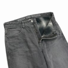 画像5: ROUGH AND RUGGED/BANKS（BLACK）［ユーズド加工デニムパンツ-25秋冬］ (5)