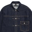 WACKO MARIA DENIM TRUCKER JACKET【INDIGO】 WACKO MARIA/DENIM TRUCKER JACKET（INDIGO）［デニムトラッカーJKT-25