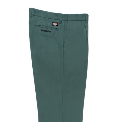 画像2: WACKO MARIA/DICKIES / PLEATED TROUSERS（GREEN）［ワンタックトラウザース-25秋冬］