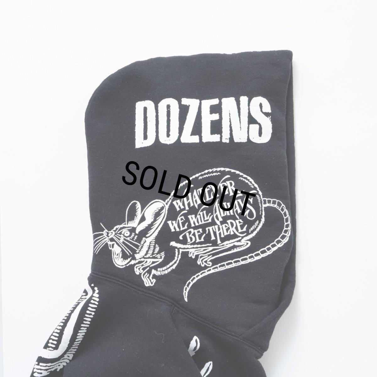 画像5: RATS/CRAZY HOODIE（BLACK）［クレイジーフーディー-25秋冬］ (5)