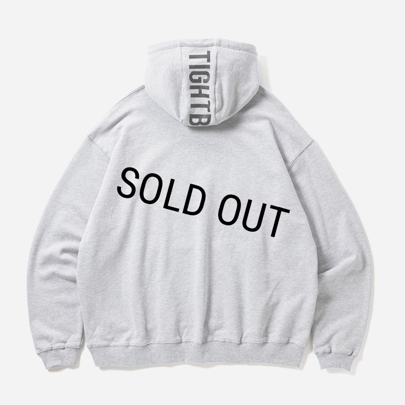 TIGHTBOOTH/HOODED LOGO SWEAT（Grey）［フーデッドロゴスウェット-25