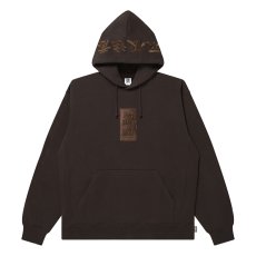 画像1: BlackEyePatch/HWC LABEL HOODIE（BROWN） (1)