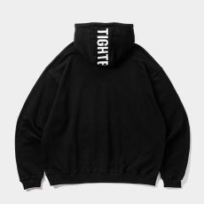画像2: TIGHTBOOTH/HOODED LOGO SWEAT（Black）［フーデッドロゴスウェット-25秋冬］ (2)