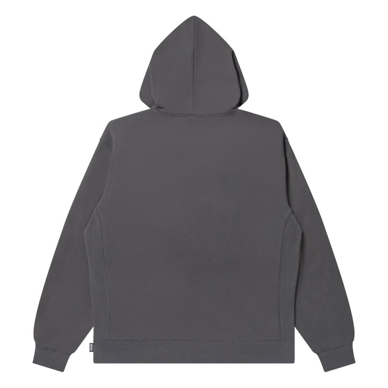 画像2: BlackEyePatch/HWC LABEL HOODIE（CHARCOAL）
