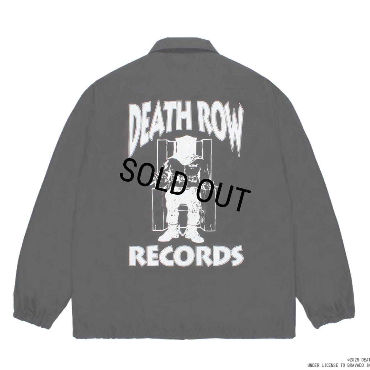画像1: WACKO MARIA/DEATH ROW RECORDS / COACH JACKET（BLACK）［コーチJKT-25秋冬］ (1)