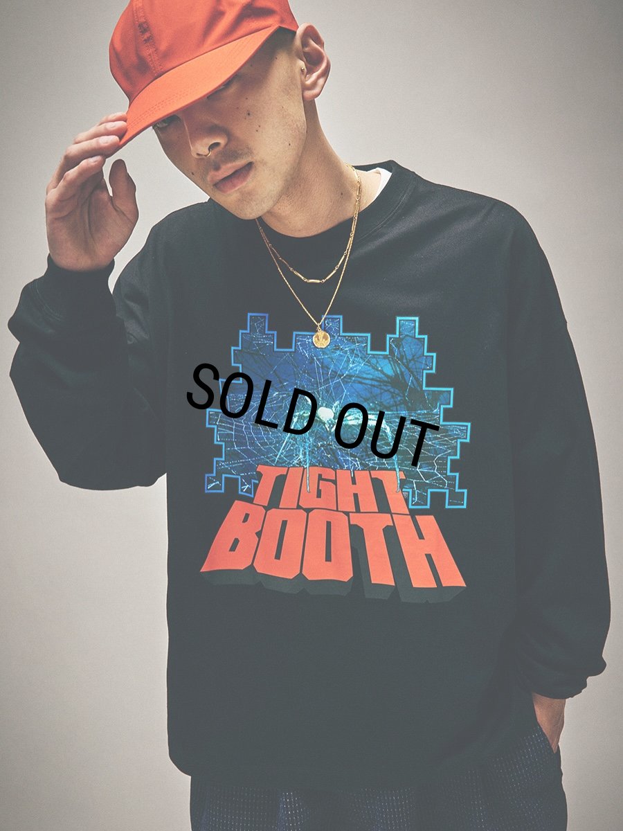 画像2: 【20%OFF】TIGHTBOOTH/SPIDER WALK LS T-SHIRT（Black）［スパイダーウォーク長袖T-25秋冬］ (2)