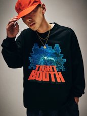 画像2: TIGHTBOOTH/SPIDER WALK LS T-SHIRT（Black）［スパイダーウォーク長袖T-25秋冬］ (2)