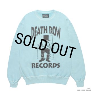 WACKO MARIA/DEATH ROW RECORDS / GARMENT DYED SWEAT SHIRT