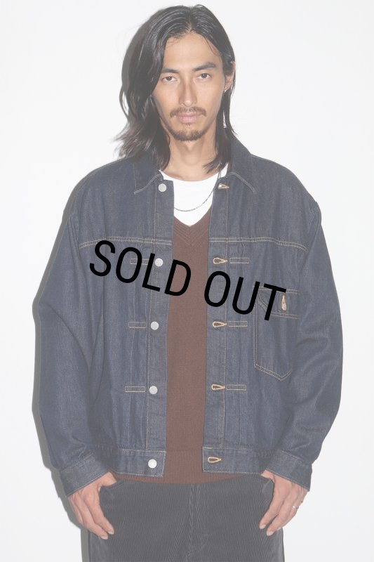 WACKO MARIA/DENIM TRUCKER JACKET（INDIGO）［デニムトラッカーJKT-25