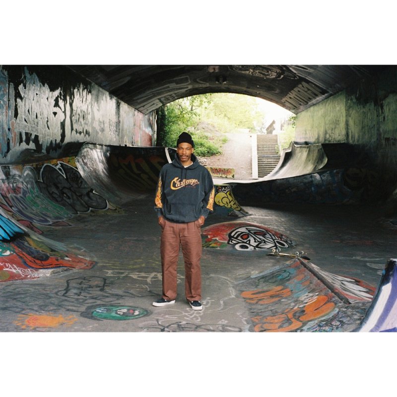 画像2: CHALLENGER/SNAKING LOGO HOODIE（BLACK）［スネーキングロゴフーディー-25秋冬］