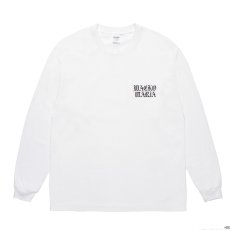 画像2: WACKO MARIA/DEATH ROW RECORDS / WASHED HEAVY WEIGHT LONG SLEEVE T-SHIRT（WHITE）［プリント長袖T-25秋冬］ (2)