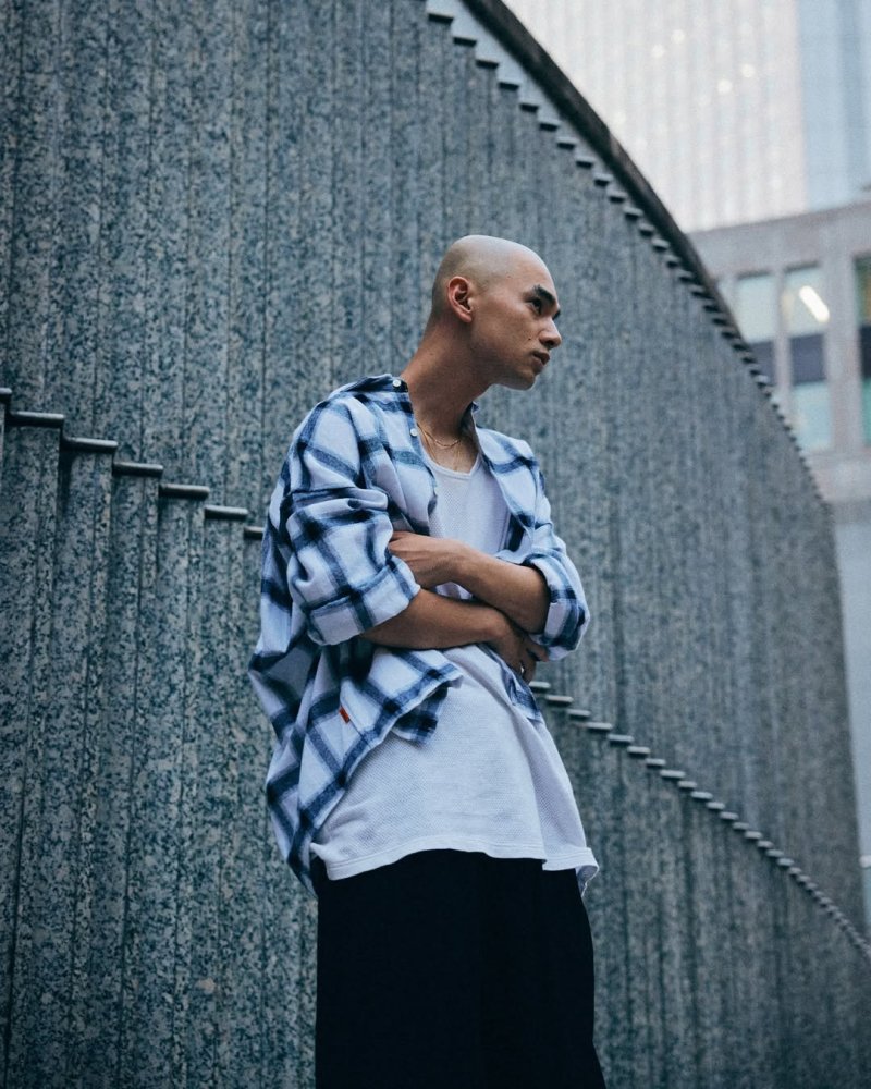 画像3: TIGHTBOOTH/PLAID LS SHIRT（White）［チェックシャツ-25秋冬］