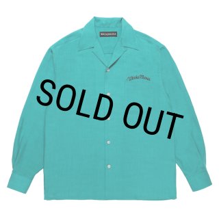 WACKO MARIA/50'S OPEN COLLAR SHIRT（GREEN）［50'Sオープンカラー