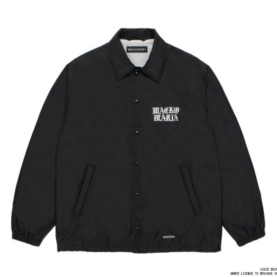 画像1: WACKO MARIA/DEATH ROW RECORDS / COACH JACKET（BLACK）［コーチJKT-25秋冬］