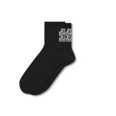 画像1: BlackEyePatch/OG LABEL SOCKS（BLACK） (1)