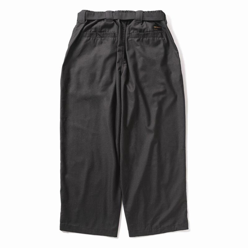 画像2: TIGHTBOOTH/BAGGY SLACKS（Charcoal）［バギースラックス-25秋冬］