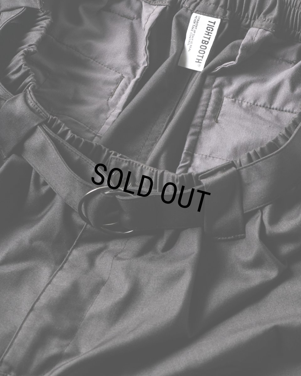 画像6: 【20%OFF】TIGHTBOOTH/BAGGY SLACKS（Charcoal）［バギースラックス-25秋冬］ (6)