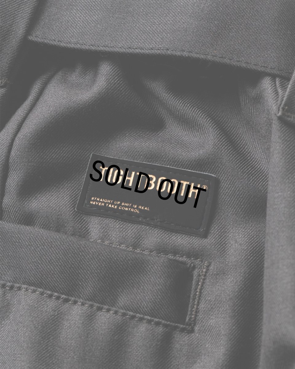 画像10: 【20%OFF】TIGHTBOOTH/BAGGY SLACKS（Charcoal）［バギースラックス-25秋冬］ (10)