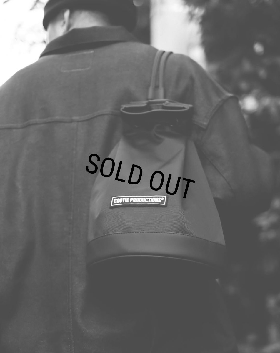 画像9: COOTIE PRODUCTIONS/Drawstring Shoulder Bag（Black）［ドローストリングショルダーバッグ-25秋冬］ (9)