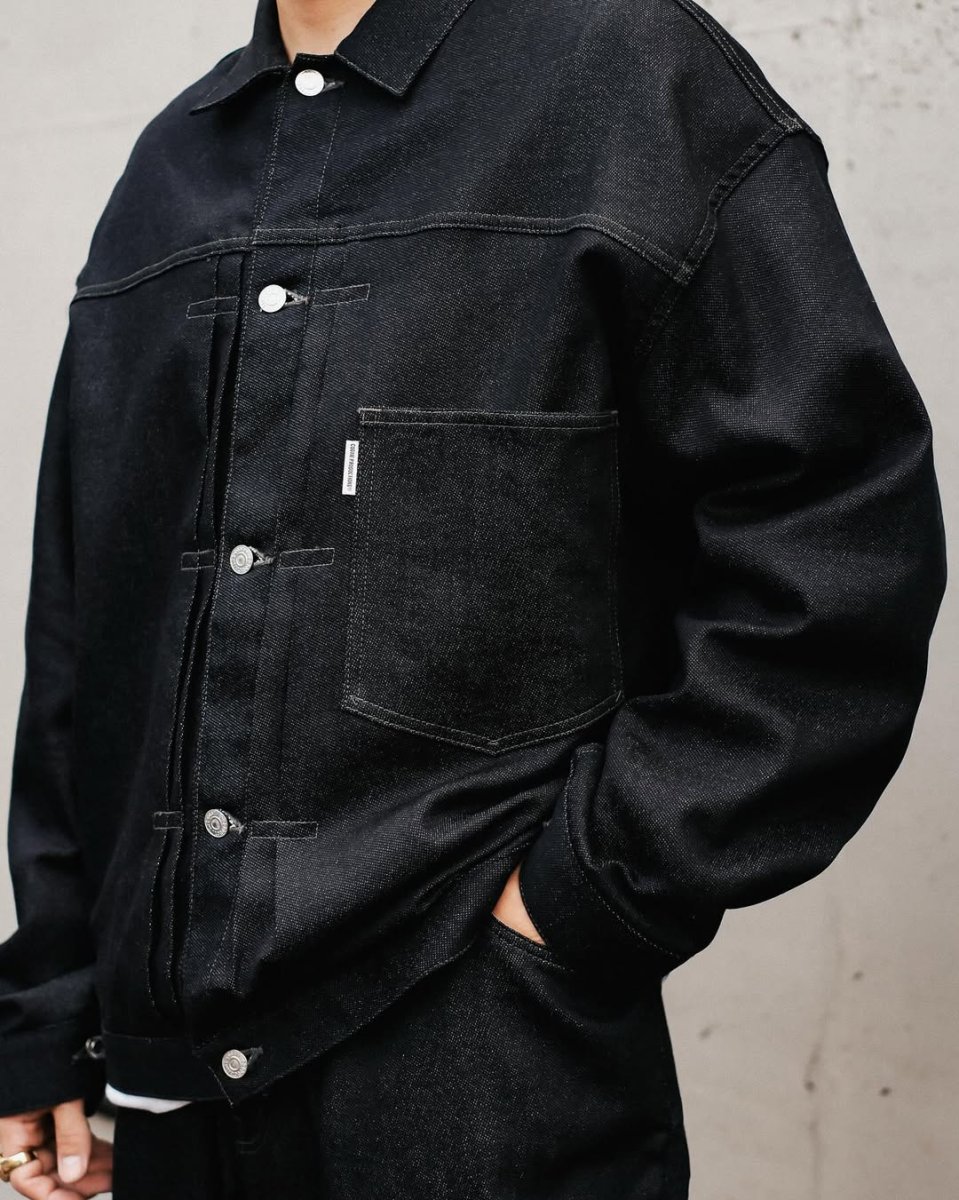 画像6: COOTIE PRODUCTIONS/Reverse Loop Denim Jacket（Type 1st）（Indigo Rigid）［リバースループデニムJKT-25秋冬］ (6)