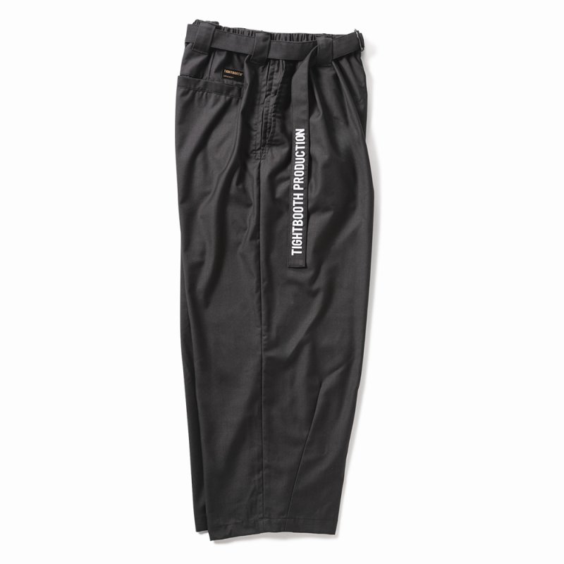 画像3: TIGHTBOOTH/BAGGY SLACKS（Charcoal）［バギースラックス-25秋冬］