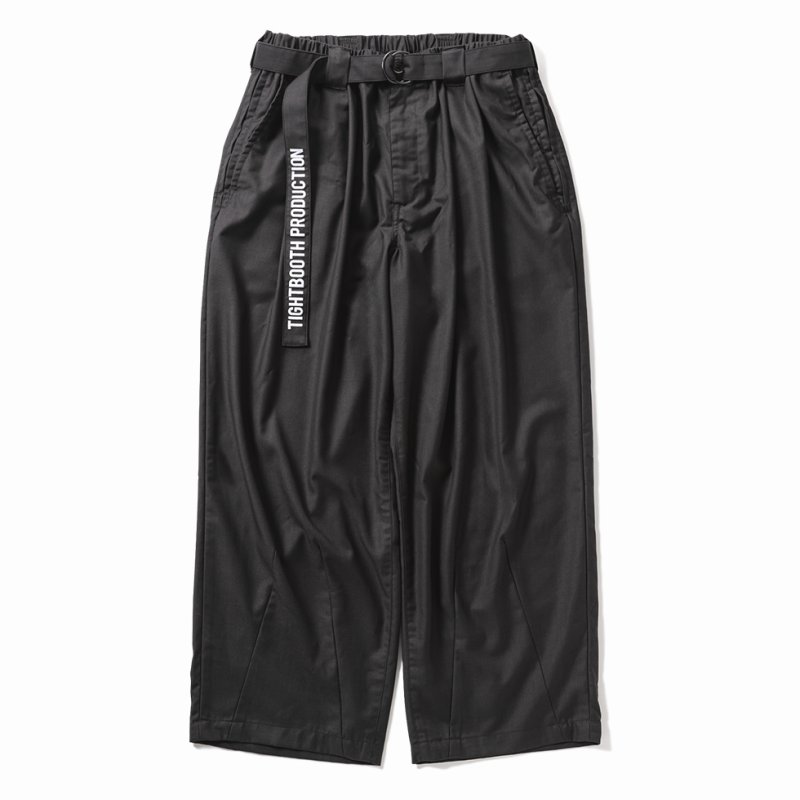 画像1: TIGHTBOOTH/BAGGY SLACKS（Charcoal）［バギースラックス-25秋冬］