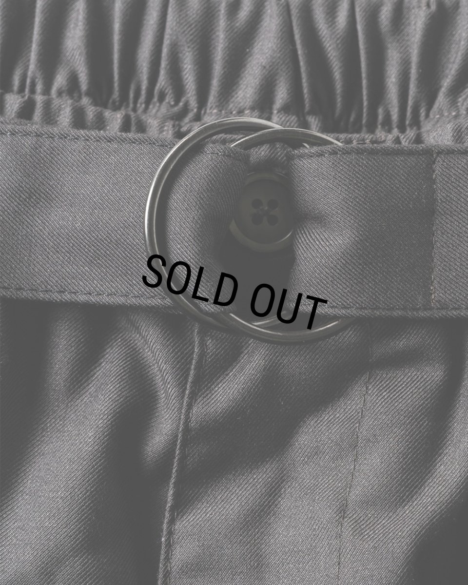 画像4: 【20%OFF】TIGHTBOOTH/BAGGY SLACKS（Charcoal）［バギースラックス-25秋冬］ (4)