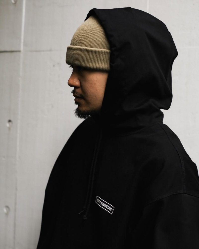 画像3: COOTIE PRODUCTIONS/Heavy Oz Jersey Plain Hoodie（Black）［プレーンフーディー-25秋冬］