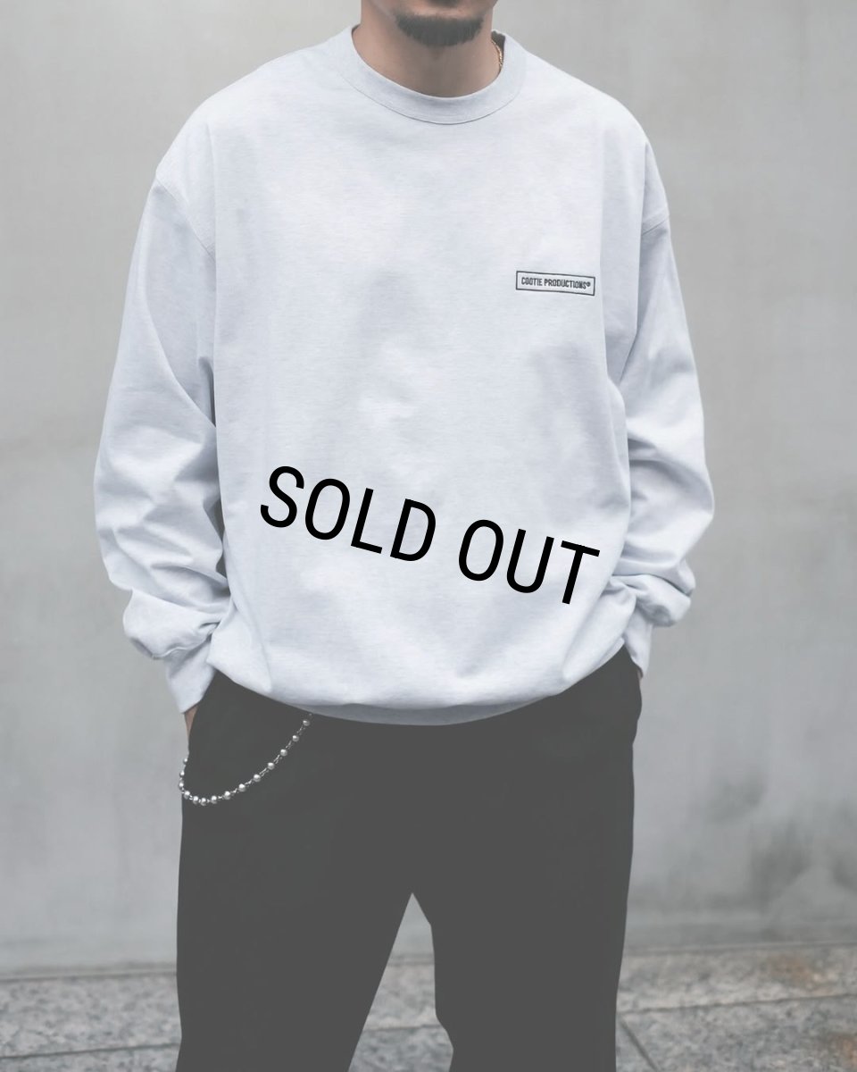 画像3: COOTIE PRODUCTIONS/Heavy Oz Jersey Plain Crew（Oatmeal）［プレーンクルー-25秋冬］ (3)