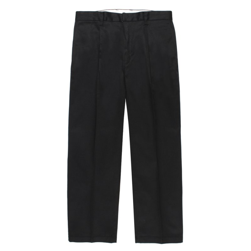画像2: WACKO MARIA/DICKIES / PLEATED TROUSERS（BLACK）［ワンタックトラウザース-25秋冬］