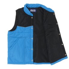 画像3: PORKCHOP/RACING VEST（BLUE/BLACK）［レーシングベスト-25秋冬］ (3)