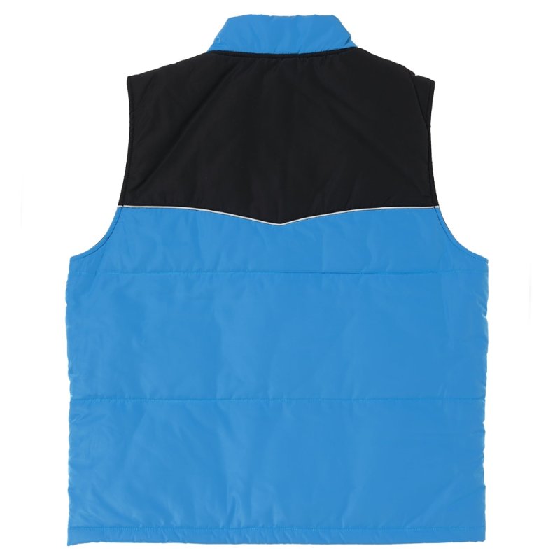画像2: PORKCHOP/RACING VEST（BLUE/BLACK）［レーシングベスト-25秋冬］