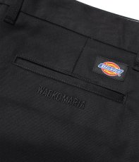画像3: WACKO MARIA/DICKIES / PLEATED TROUSERS（BLACK）［ワンタックトラウザース-25秋冬］ (3)