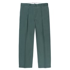 画像2: WACKO MARIA/DICKIES / PLEATED TROUSERS（GREEN）［ワンタックトラウザース-25秋冬］ (2)
