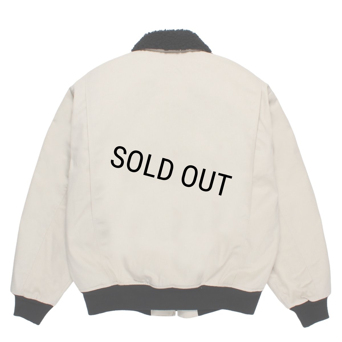 画像2: WACKO MARIA/DICKIES / WORK JACKET（OFF WHITE）［ワークJKT-25秋冬］ (2)