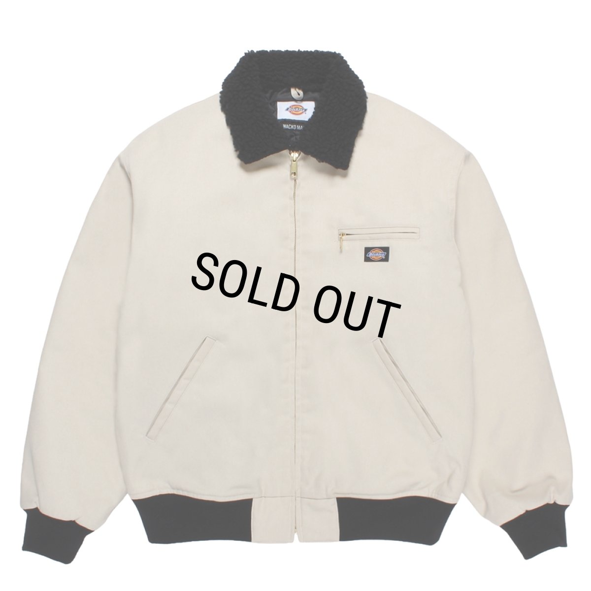 画像1: WACKO MARIA/DICKIES / WORK JACKET（OFF WHITE）［ワークJKT-25秋冬］ (1)