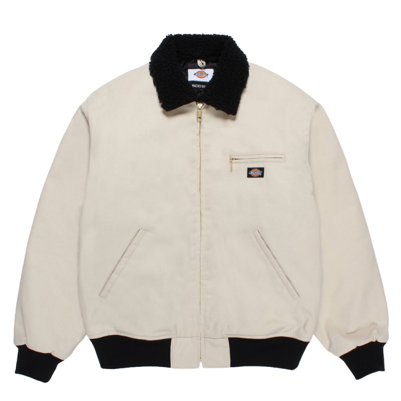 画像1: WACKO MARIA/DICKIES / WORK JACKET（OFF WHITE）［ワークJKT-25秋冬］